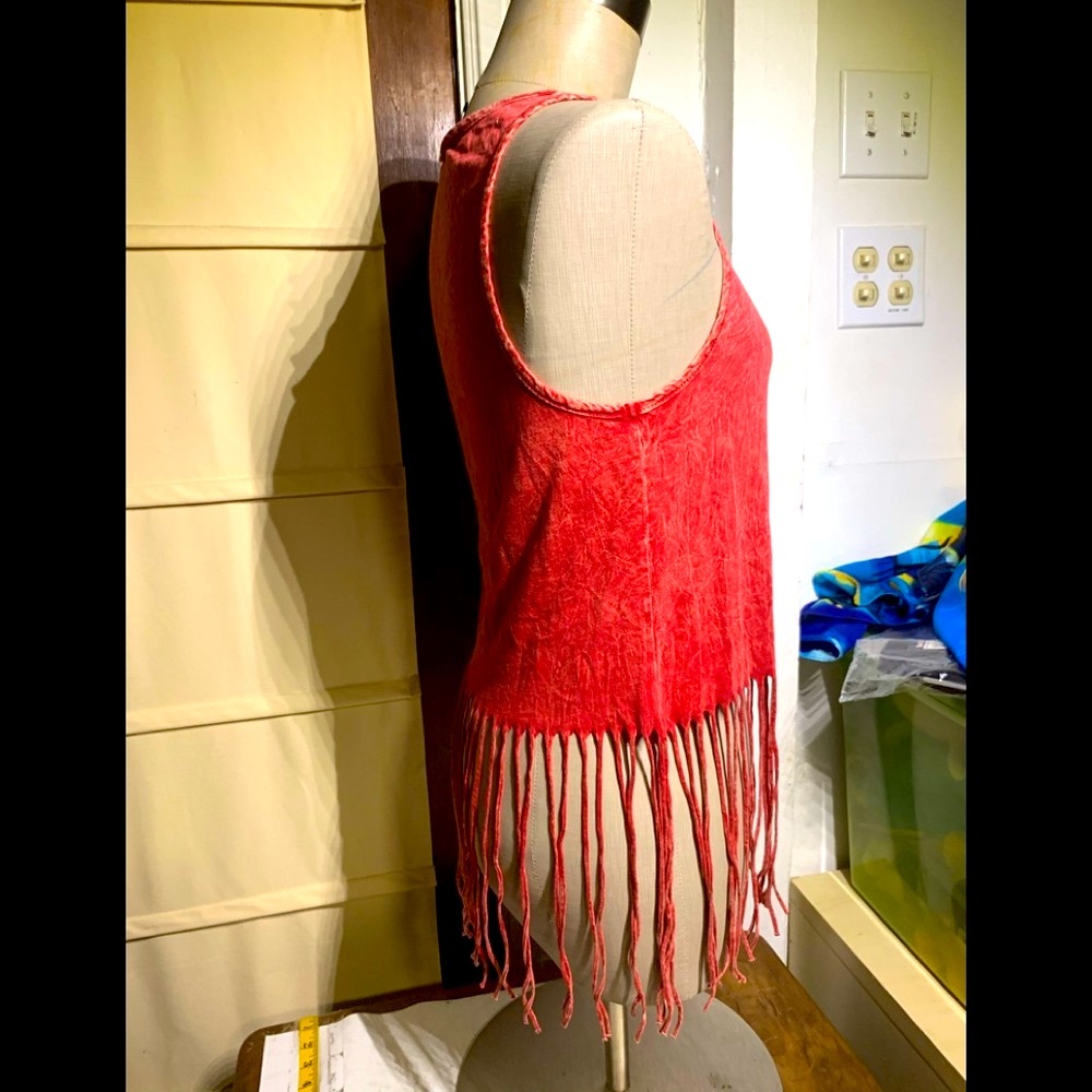 Wet seal tank top red small - Picture 3 of 4
